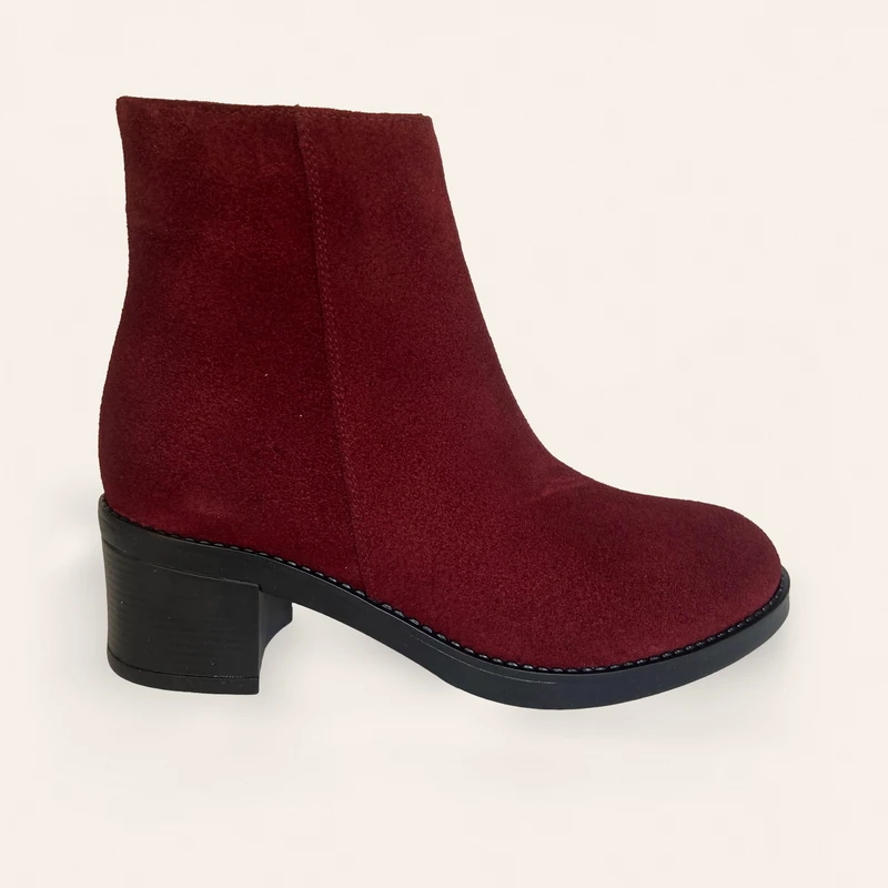 Model 07, bordo, yandan görünüm